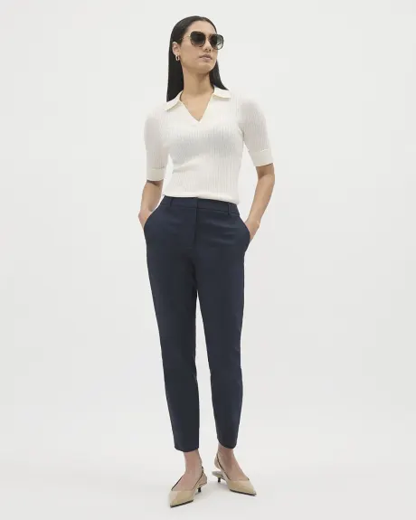 Pantalon Cheville Indispensable à Coupe Curvy Étroite