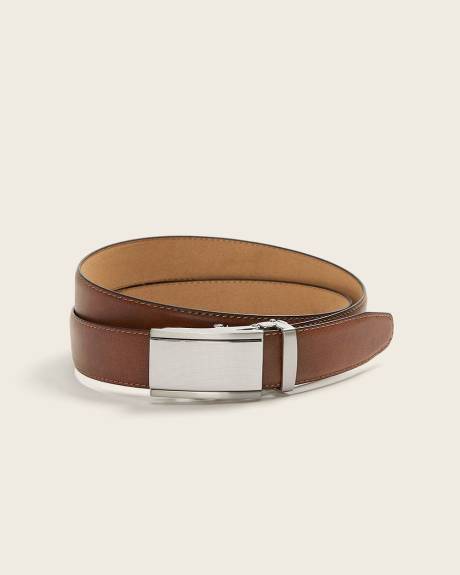 Ceinture en cuir avec Boucle Automatique