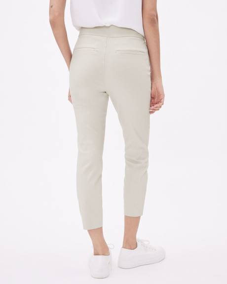 Solid Cropped City Legging Pant