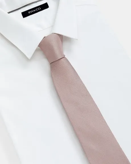 Essential Pink Skinny Tie