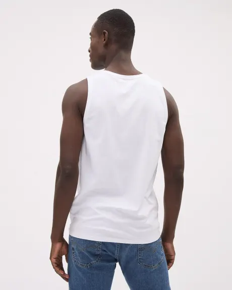 Supima Cotton (R) Crew-Neck Tank Top