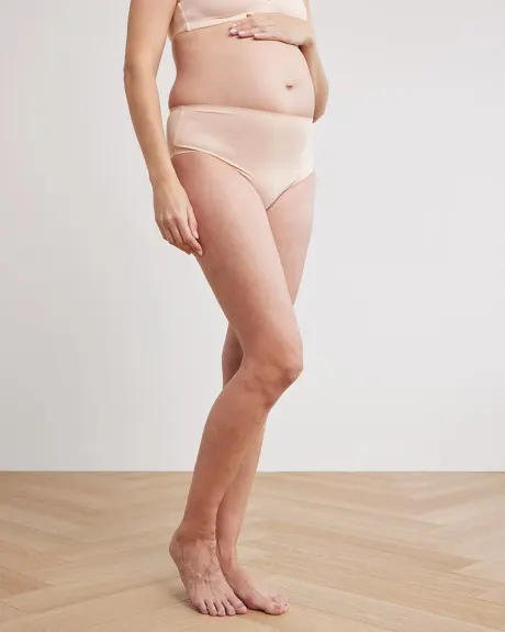 Culotte à Taille Haute en Microfibre - Thyme Maternité