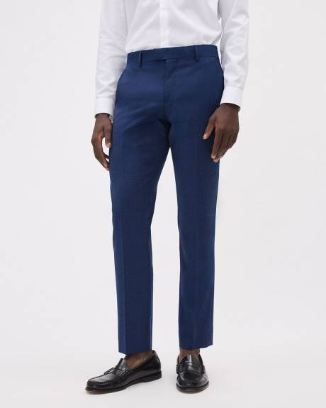 Medium Blue Wool Essential Dress Pant