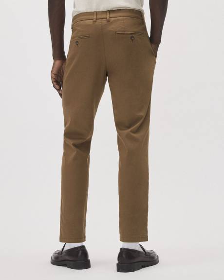 Slim-Fit Cropped Chino Pant