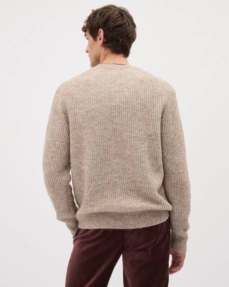 Alpaca Blend Crew-Neck Sweater