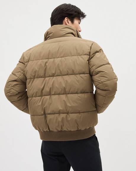 Puffer Bomber Jacket