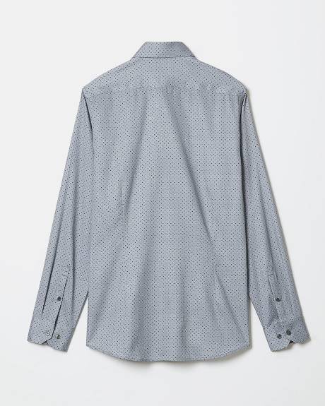 Chemise Habillée à Coupe Étroite à Pois