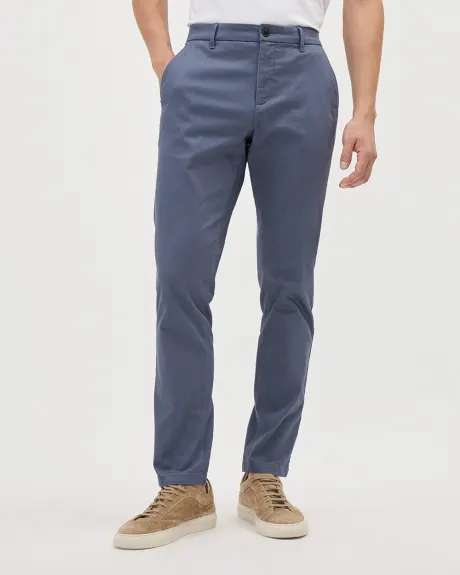 Pantalon Chino Ultra-Extensible à Coupe Étroite