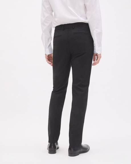 Pantalon de Complet Essentiel En Mélange De Laine Noir