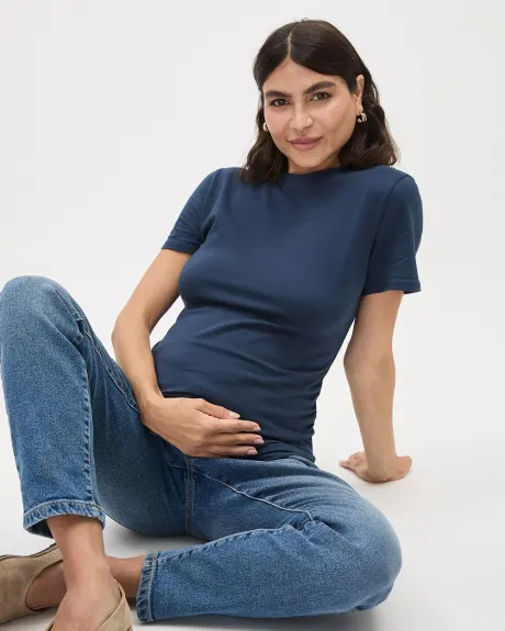 The Perfect Crew-Neck T-Shirt - Thyme Maternity