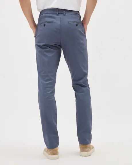 Pantalon Chino Ultra-Extensible à Coupe Étroite