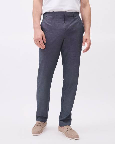 Solid Tailored-Fit City Pant