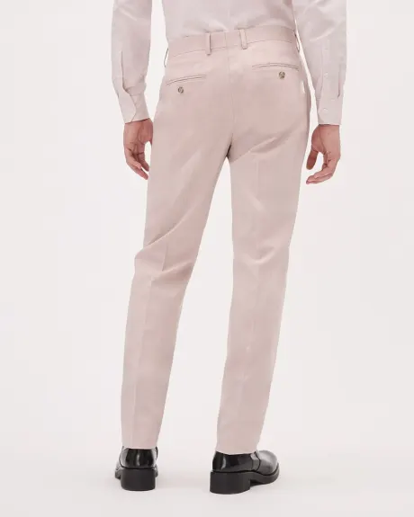 Slim-Fit Light Pink Suit Pant