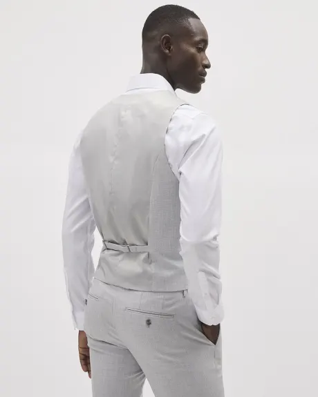 Essential Light Grey Suit Vest