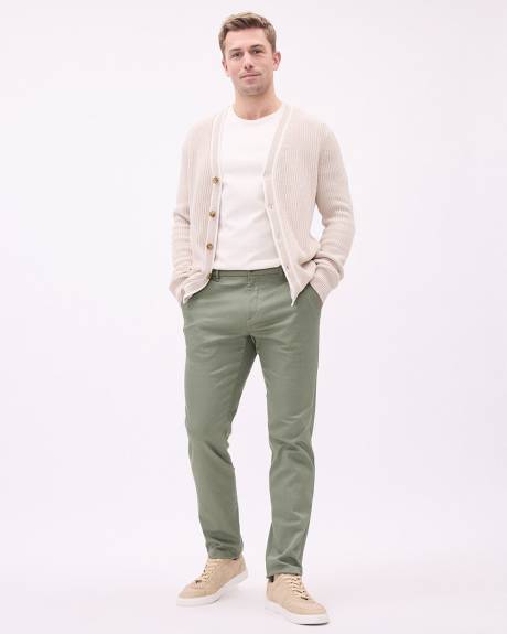 Pantalon Chino à Coupe Étroite