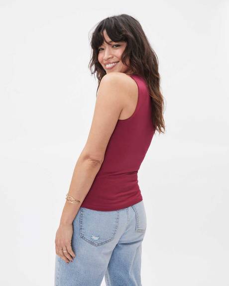 Sleeveless Crew-Neck Top, BodyConfident