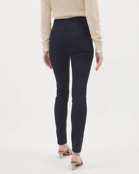 High-Rise Long Solid City Legging Pant