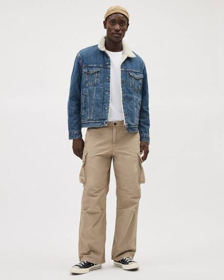 Levi's - Trucker Denim Jacket with Sherpa Lining