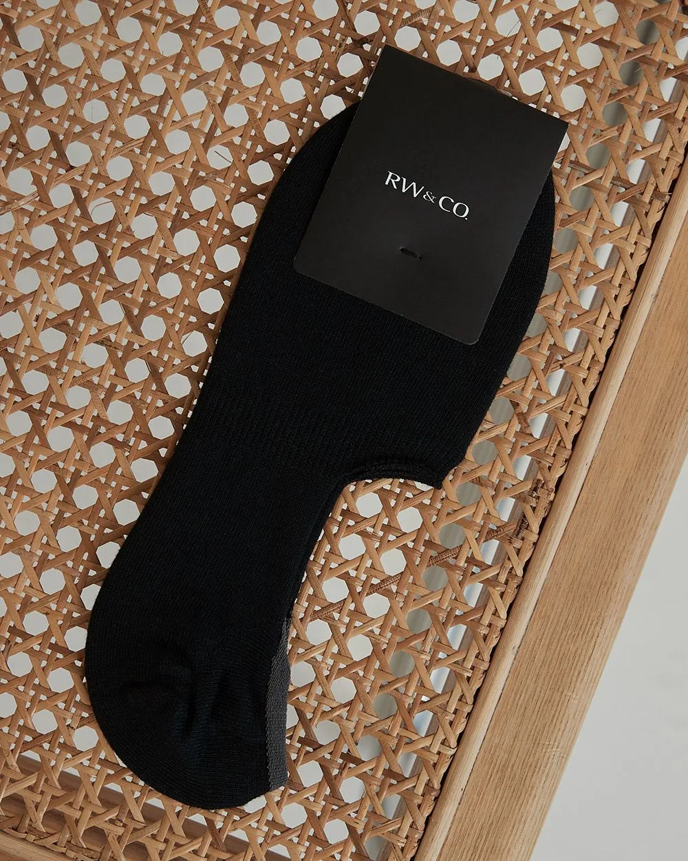 Black Coolmax (R) No-Show Socks