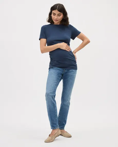 The Perfect Crew-Neck T-Shirt - Thyme Maternity