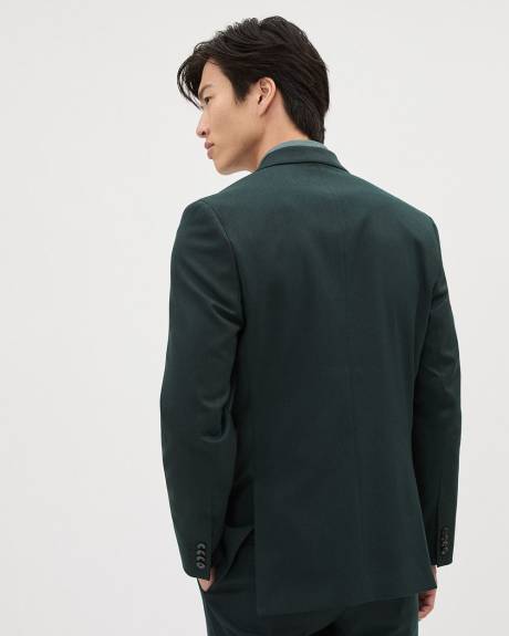 Brushed Twill Tailored-Fit Blazer