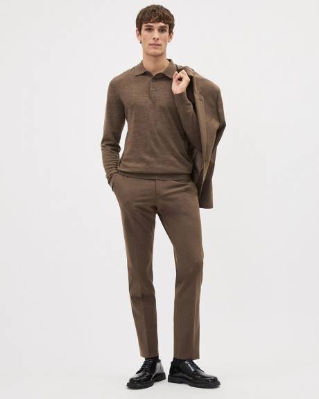 Slim-Fit Bronze Suit Pant