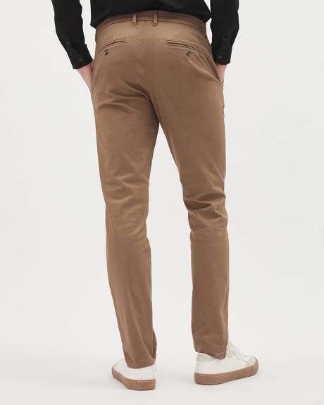 Pantalon Chino Ultra-Extensible à Coupe Étroite