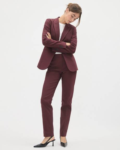 Limitless Mid-Rise Long Slim-Leg Signature Pant