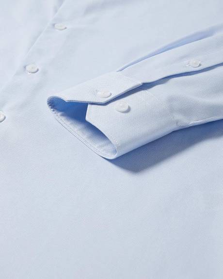 Slim-Fit Dobby Dress Shirt