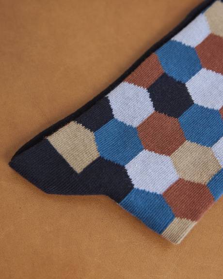 Hexagonal Socks