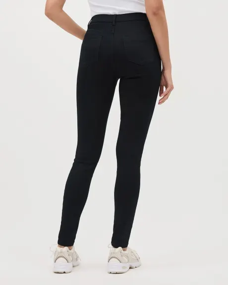 Jegging Natalie Noir à Taille Haute