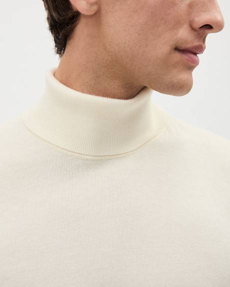 Long-Sleeve Turtleneck Sweater