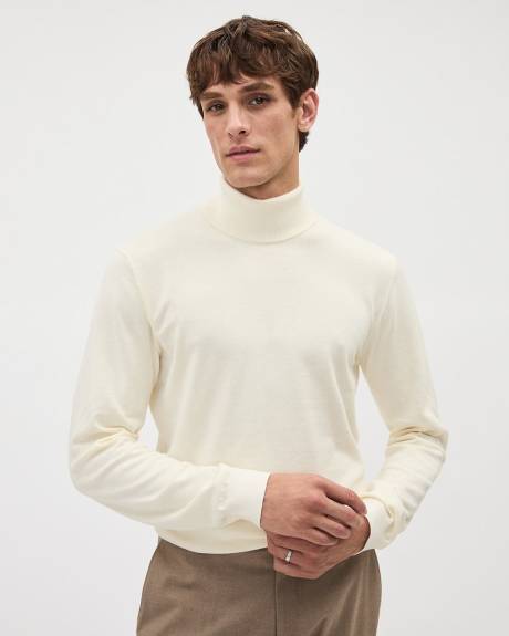 Long-Sleeve Turtleneck Sweater