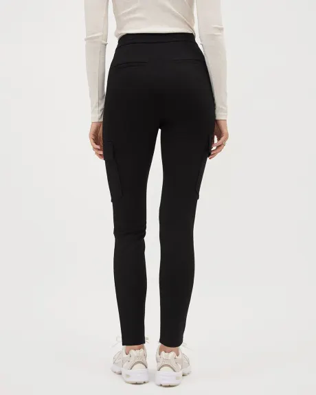 Legging Noir avec Poches Cargo