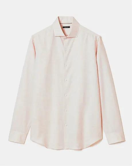 Tailored-Fit Linen Dress Shirt