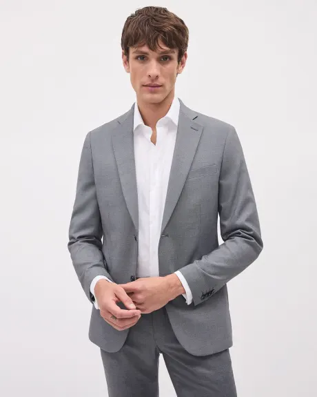 Regular Fit Essential Medium Grey Blazer