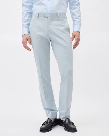 Slim-Fit Light Blue Suit Pant