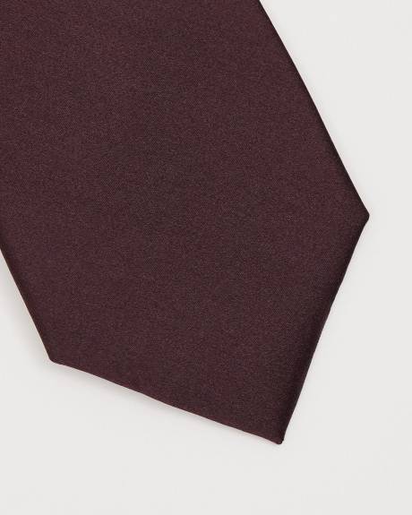 Burgundy Regular Tie