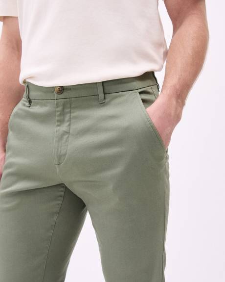 Pantalon Chino à Coupe Étroite