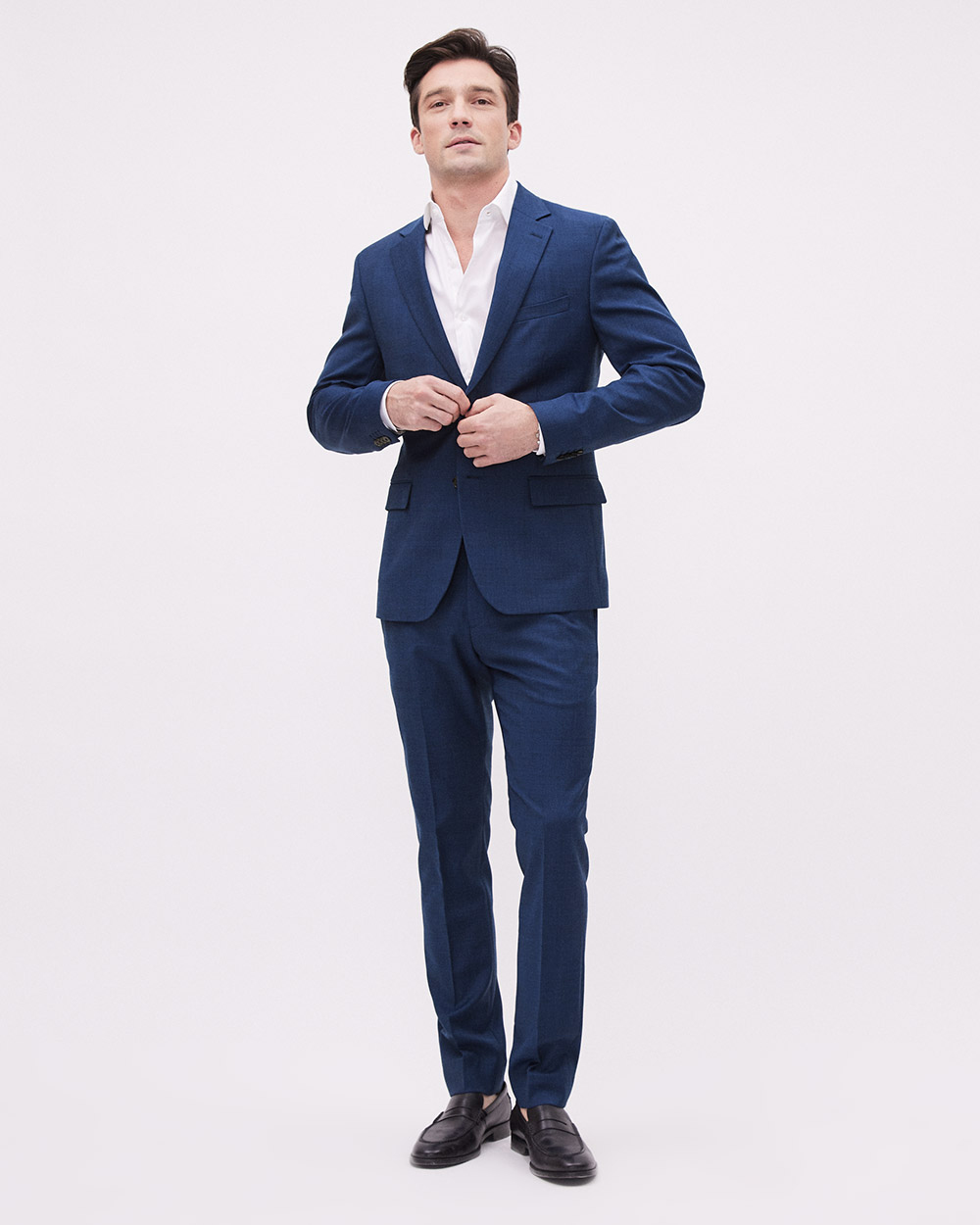 Medium Blue 3-Piece Suit