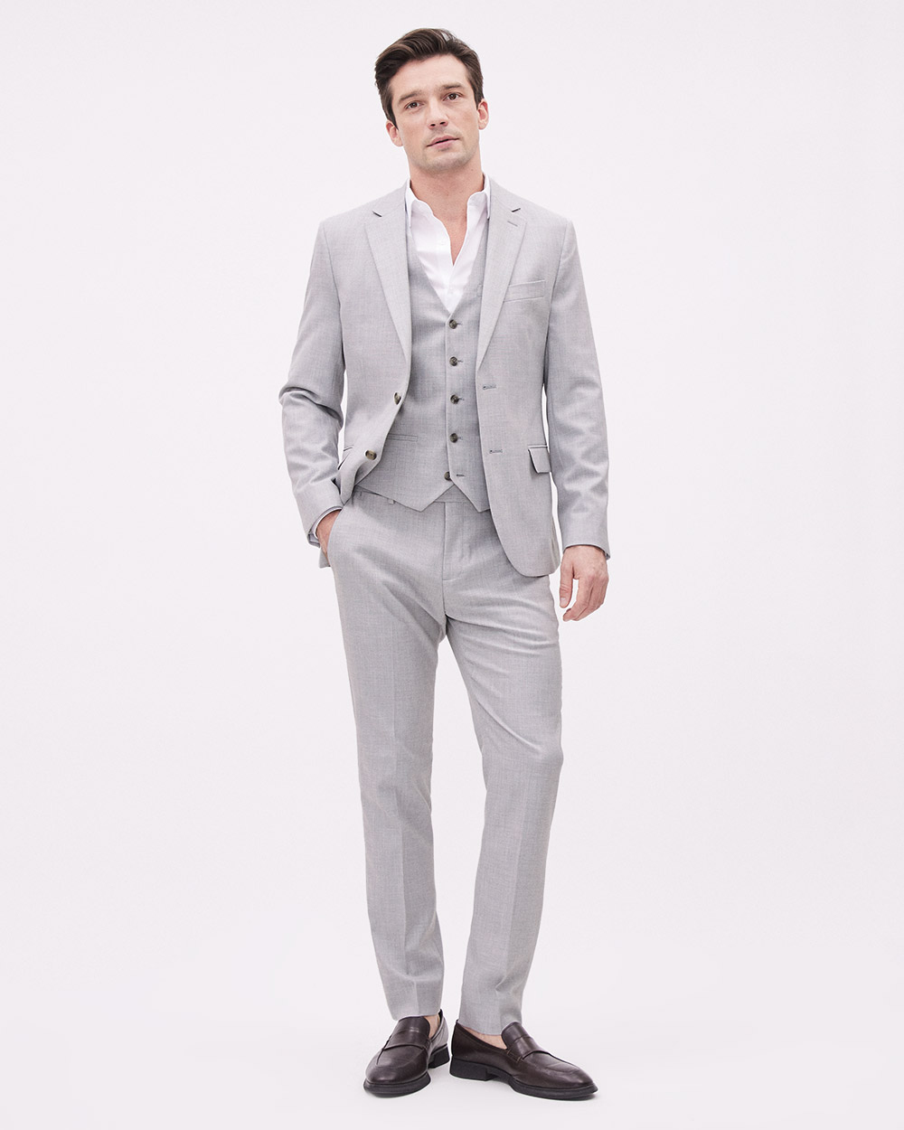 Light Grey 3-Piece Suit