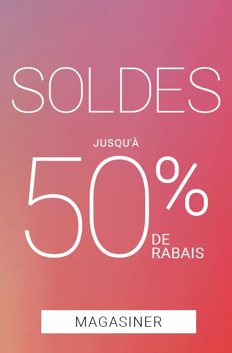 Soldes : Jusqu'à 50% de rabais