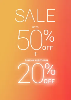 Sale : Up to 50% off + Extra 20% Off