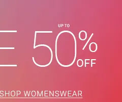 Sale: Up to 50% off