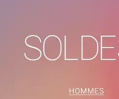 SOLDES: JUSQU'À 50% DE RABAIS