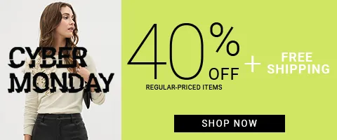 40% OFF REGULAR-PRICED ITEMS + FREE SHIPPING SHOP NOW